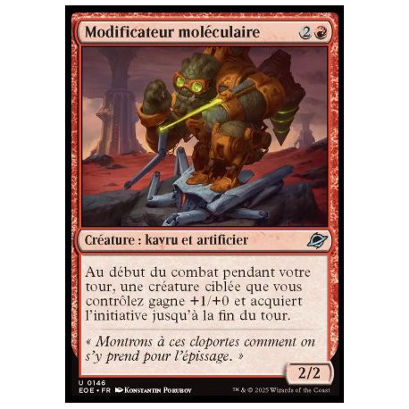 (Foil) Rouge - Modificateur moléculaire (U) [EOE]