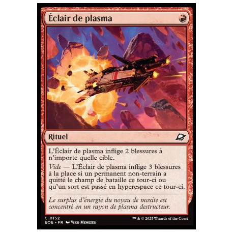 (Foil) Rouge - Éclair de plasma (C) [EOE]