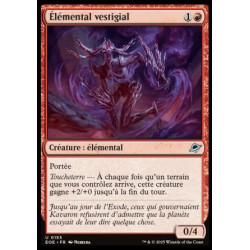 (Foil) Rouge - Élémental vestigial (U) [EOE]