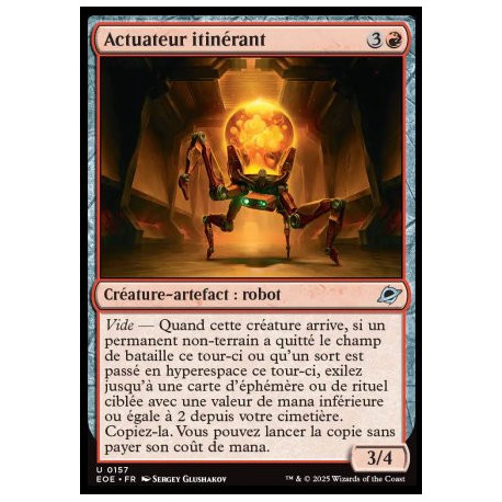 (Foil) Rouge - Actuateur itinérant (U) [EOE]