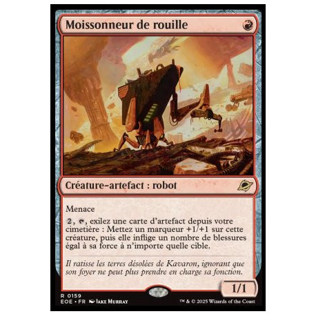 (Foil) Rouge - Moissonneur de rouille (V1) (R) [EOE]