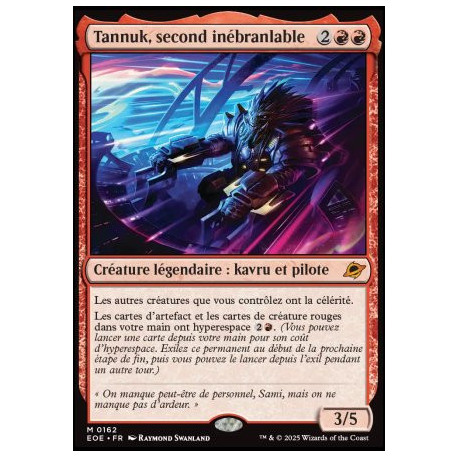 (Foil) Rouge - Tannuk, second inébranlable (V1) (M) [EOE]