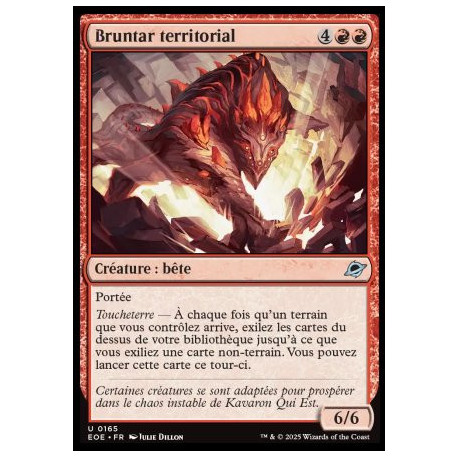 (Foil) Rouge - Bruntar territorial (U) [EOE]