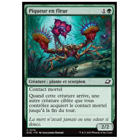 (Foil) Verte - Piqueur en fleur (C) [EOE]