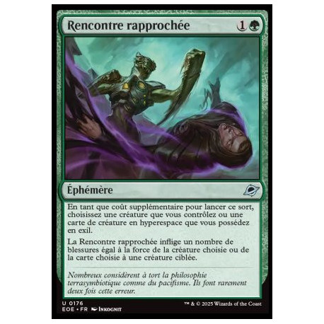 (Foil) Verte - Rencontre rapprochée (U) [EOE]