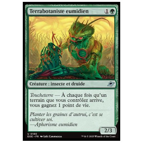 (Foil) Verte - Terrabotaniste eumidien (U) [EOE]