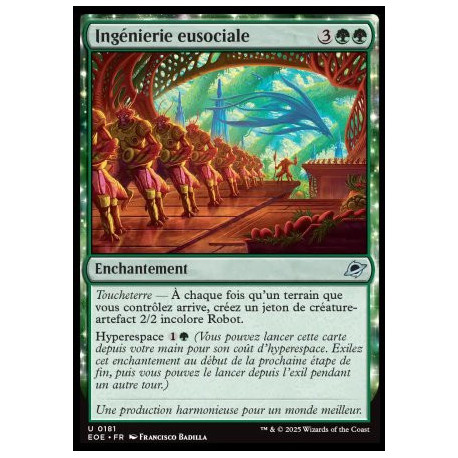 (Foil) Verte - Ingénierie eusociale (U) [EOE]