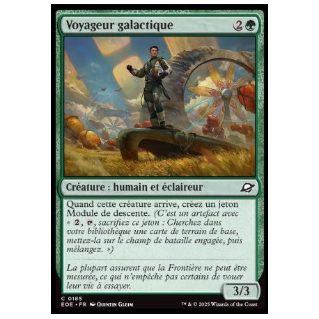 (Foil) Verte - Voyageur galactique (C) [EOE]