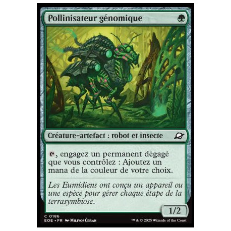 (Foil) Verte - Pollinisateur génomique (C) [EOE]