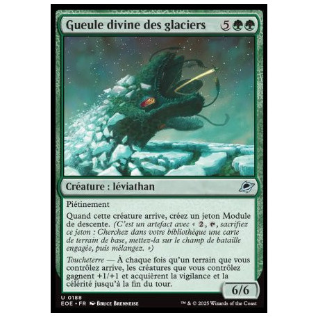 (Foil) Verte - Gueule divine des glaciers (U) [EOE]