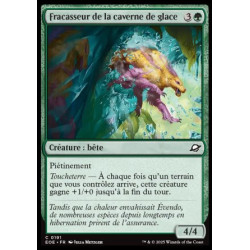 (Foil) Verte - Fracasseur de la caverne de glace (C) [EOE]