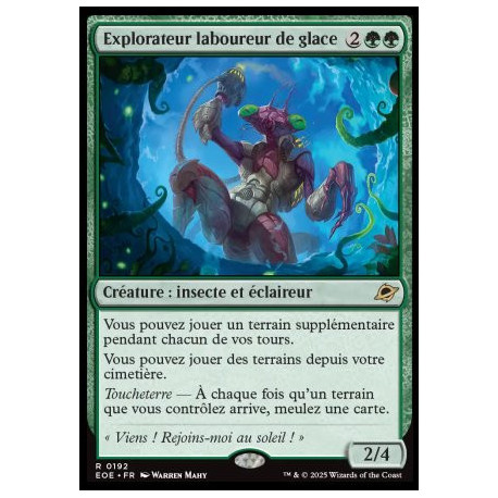 (Foil) Verte - Explorateur laboureur de glace (R) [EOE]