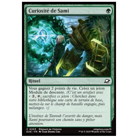 (Foil) Verte - Curiosité de Sami (C) [EOE]