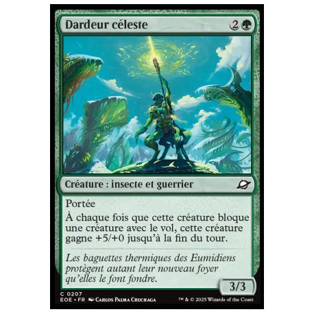 (Foil) Verte - Dardeur céleste (C) [EOE]