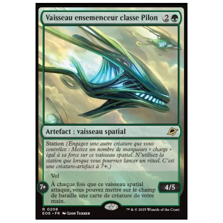 (Foil) Verte - Vaisseau ensemenceur classe Pilon (R) [EOE]