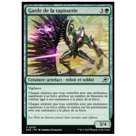 (Foil) Verte - Garde de la tapisserie (U) [EOE]