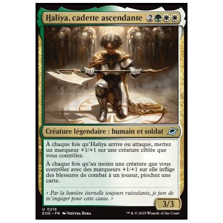 (Foil) Multicolore - Haliya, cadette ascendante (U) [EOE]