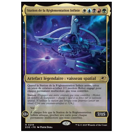 (Foil) Multicolore - Station de la Réglementation Infinie (R) [EOE]