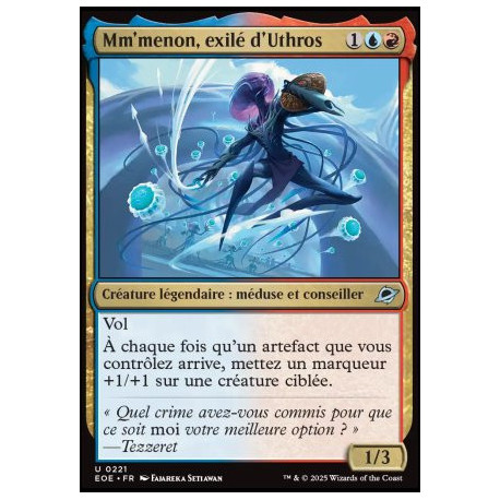 (Foil) Multicolore - Mm'menon, exilé d'Uthros (U) [EOE]