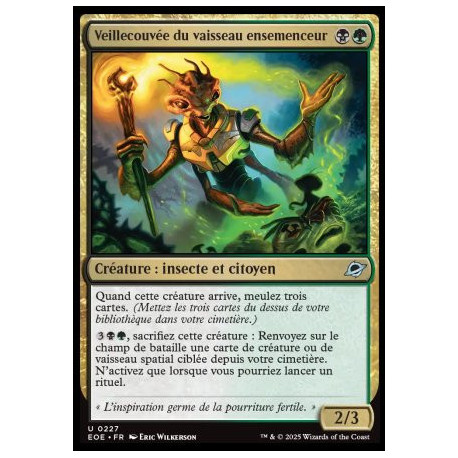 (Foil) Multicolore - Veillecouvée du vaisseau ensemenceur (U) [EOE]