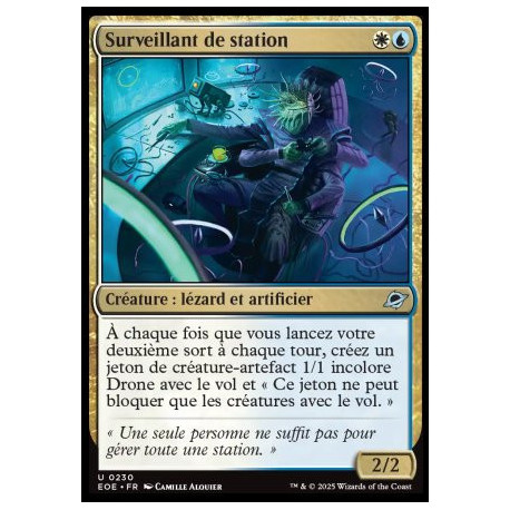 (Foil) Multicolore - Surveillant de station (U) [EOE]