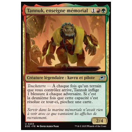 (Foil) Multicolore - Tannuk, enseigne mémorial (U) [EOE]