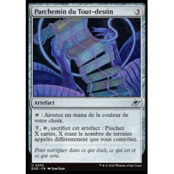(Foil) Incolore - Parchemin du Tout-destin (U) [EOE]