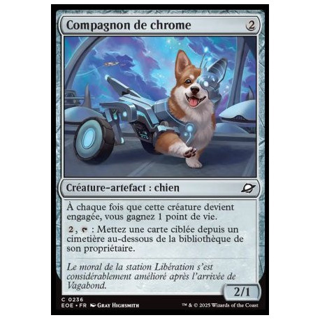 (Foil) Incolore - Compagnon de chrome (C) [EOE]