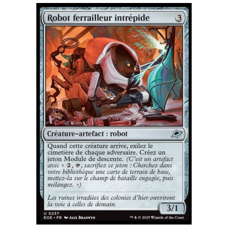 (Foil) Incolore - Robot ferrailleur intrépide (U) [EOE]