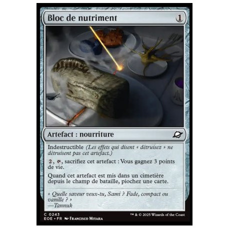 (Foil) Incolore - Bloc de nutriment (C) [EOE]