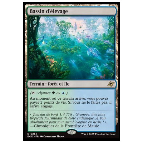 (Foil) Terrain - Bassin d'élevage (V1) (R) [EOE]