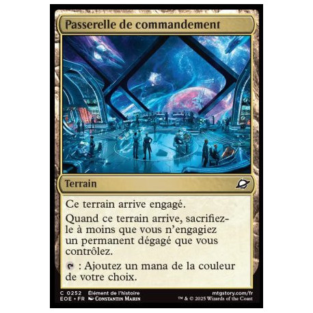 (Foil) Terrain - Passerelle de commandement (C) [EOE]