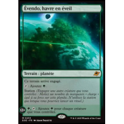 (Foil) Terrain - Évendo, havre en éveil (V1) (M) [EOE]