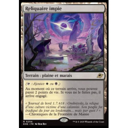(Foil) Terrain - Reliquaire impie (V1) (R) [EOE]