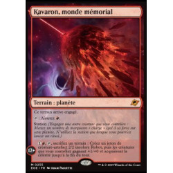 (Foil) Terrain - Kavaron, monde mémorial (V1) (M) [EOE]