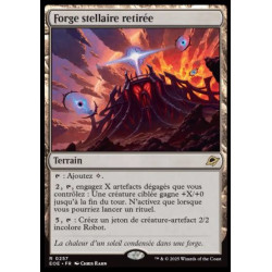 (Foil) Terrain - Forge stellaire retirée (V1) (R) [EOE]