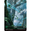 (Foil) Terrain - Forêt (V1, Borderless Celestial) (L) [EOE]