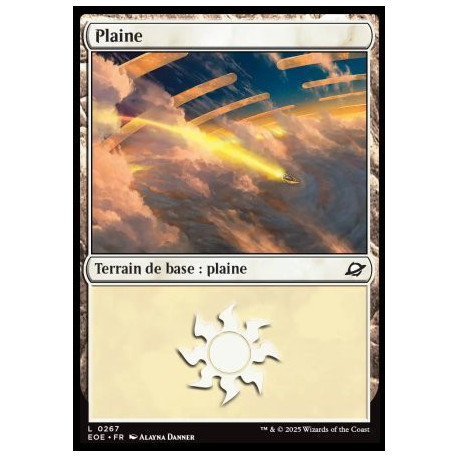 (Foil) Terrain - Plaine (V2) (L) [EOE]