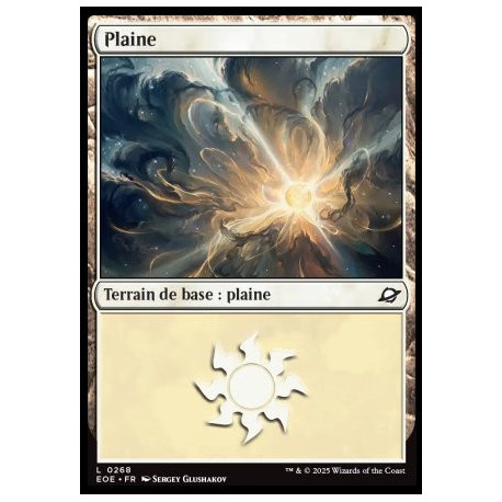 (Foil) Terrain - Plaine (V3) (L) [EOE]