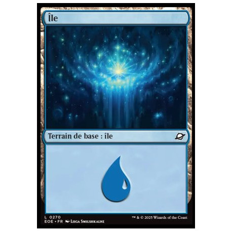 (Foil) Terrain - Île (V3) (L) [EOE]