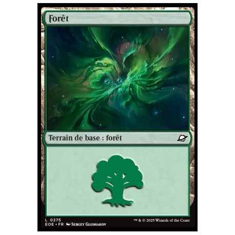 (Foil) Terrain - Forêt (V2) (L) [EOE]