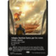 (Foil) Terrain - Adagia, bastion battu par les vents (V2, Borderless Viewport) (M) [EOE]