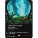 (Foil) Terrain - Évendo, havre en éveil (V2, Borderless Viewport) (M) [EOE]