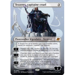 (Foil) Incolore - Tezzeret, capitaine cruel (V2, Borderless Triumphant) (M) [EOE]