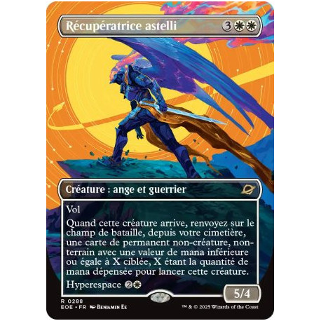 (Foil) Blanche - Récupératrice astelli (V2, Borderless Triumphant) (R) [EOE]