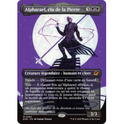 (Foil) Noire - Alpharael, élu de la Pierre (V2, Borderless Triumphant) (M) [EOE]