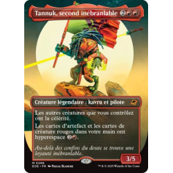 (Foil) Rouge - Tannuk, second inébranlable (V2, Borderless Triumphant) (M) [EOE]