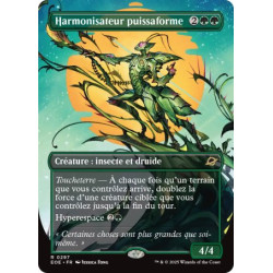 (Foil) Verte - Harmonisateur puissaforme (V2, Borderless Triumphant) (R) [EOE]