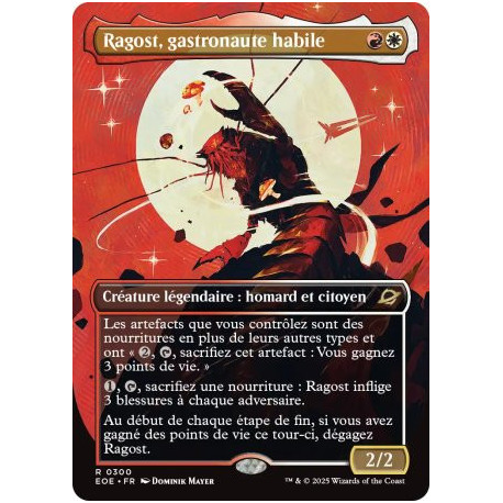 (Foil) Multicolore - Ragost, gastronaute habile (V2, Borderless Triumphant) (R) [EOE]