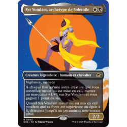(Foil) Multicolore - Syr Vondam, archétype de Solétoile (V2, Borderless Triumphant) (R) [EOE]